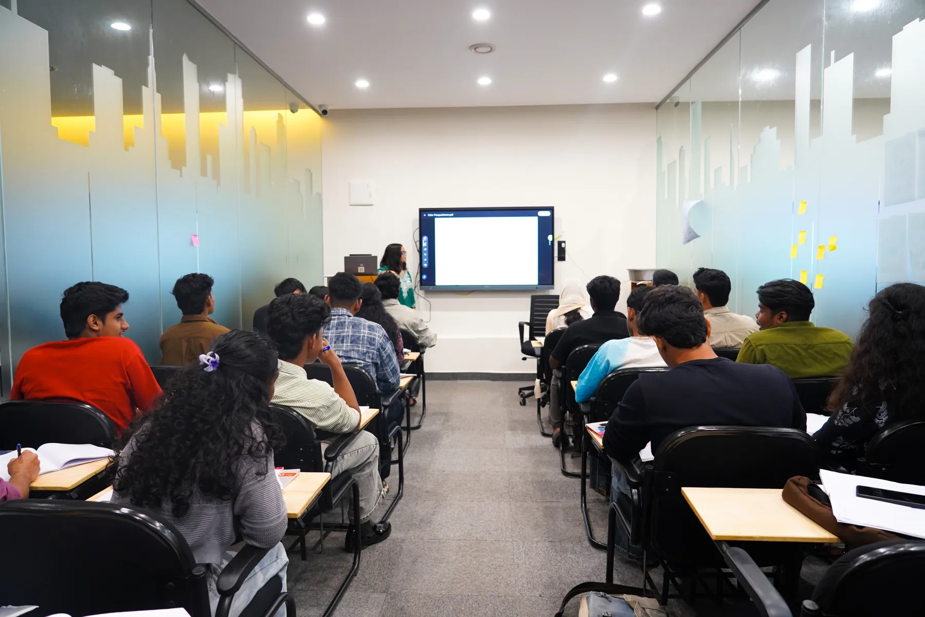 German class at the World's Largest Language Campus